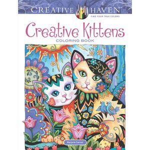 Creative Haven Creative Kittens Coloring Book -- Marjorie Sarnat